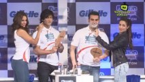 Arbaaz Khan, Malaika, Vidyut, and Neha Dhupia at India's First Shave Theatre by Gillette 1