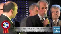 HERAULT - 2014 - Didier PERA honoré de la Médaille d'honneur de la Communauté d'Agglomération HERAULT MEDITERRANNEE