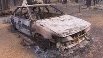 Fire destroys dozens of homes in Western Australia