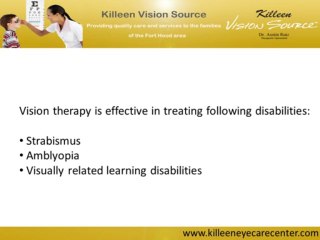Vision Therapy At Killeen Vision Source