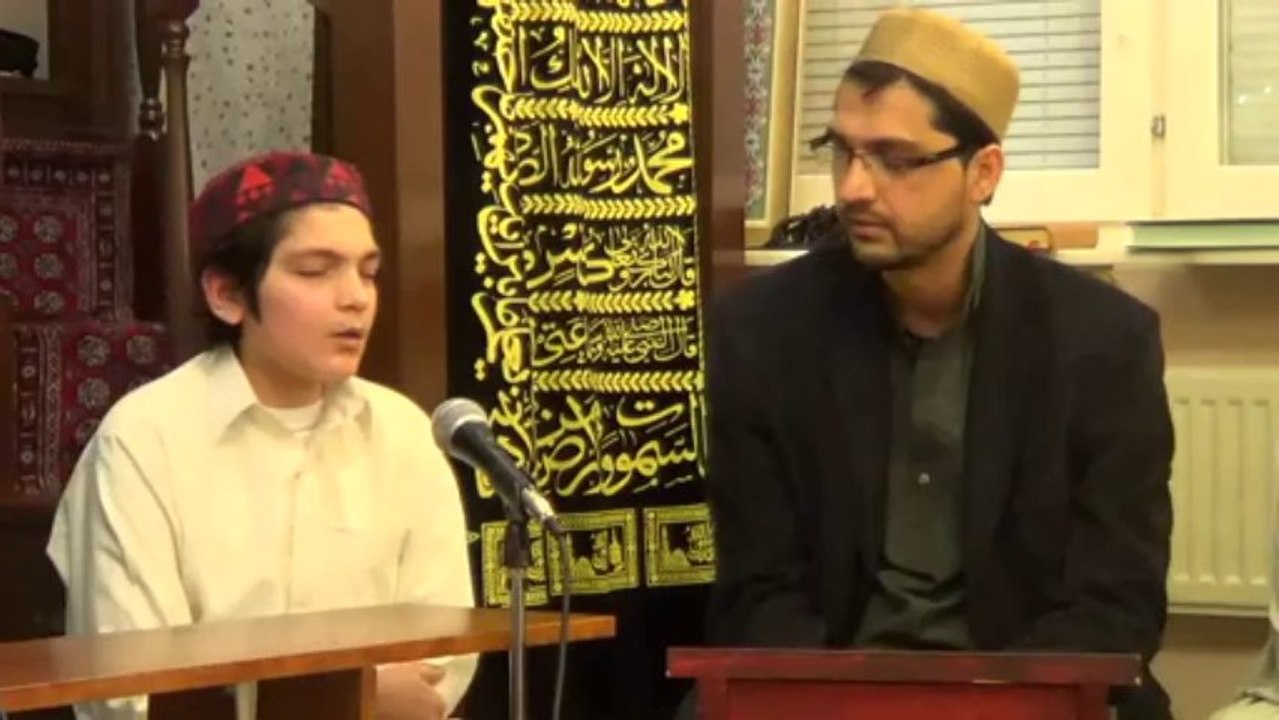 Mehfil e Meelad Stockholm 2014 part 1 masood