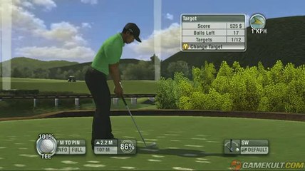 Tiger Woods PGA Tour 09 - Quel coeur de cible ?