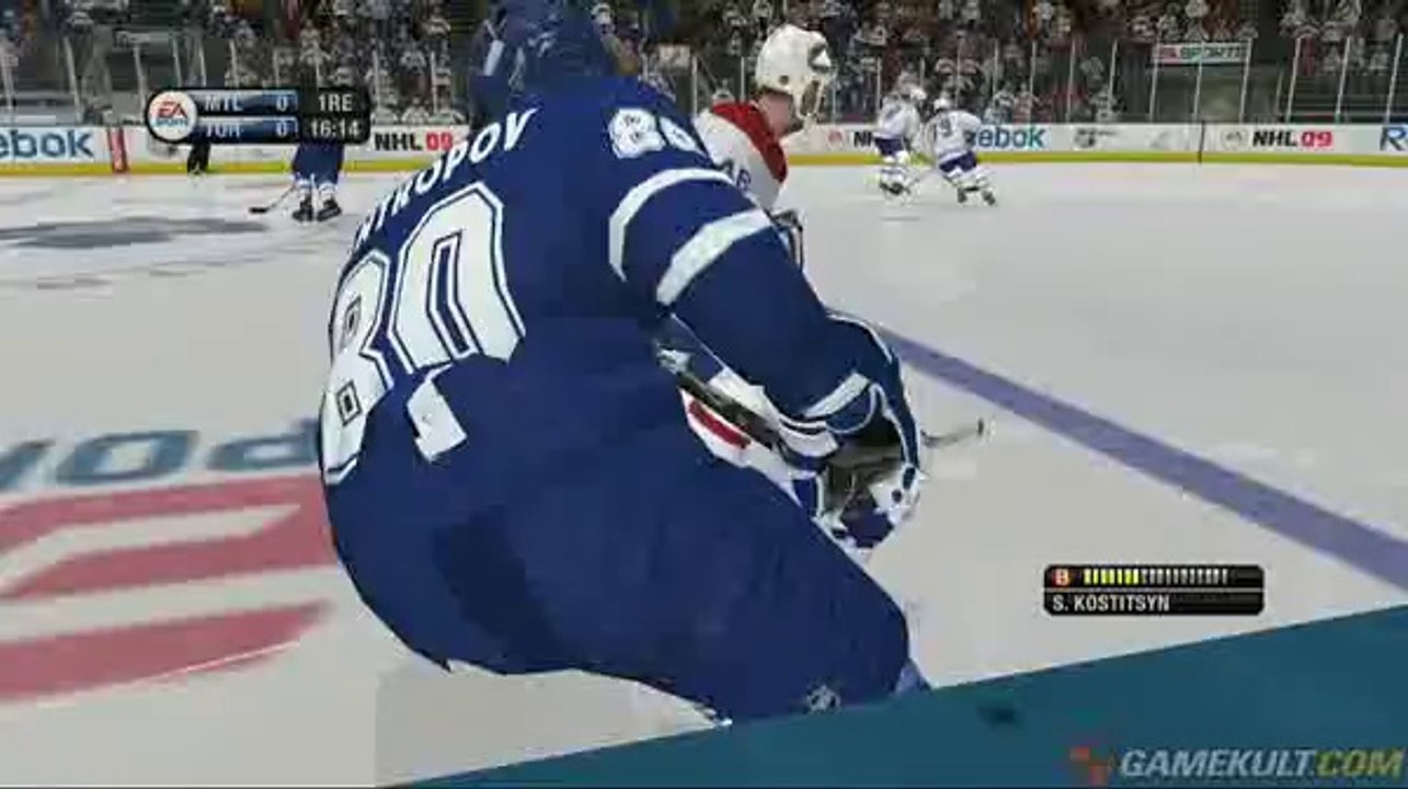 NHL 09 - Mode Be A Pro