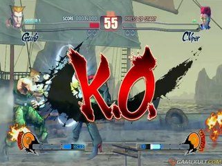 Street Fighter IV - Guile Vs Viper (Poster)