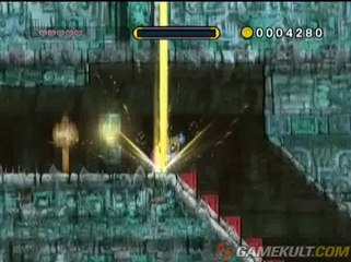 Wario Land : The Shake Dimension - Le temple