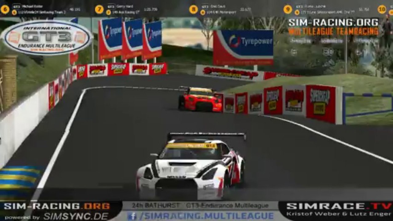 24h Bathurst Part 5 Split 1 - GT3 Endurance Multileague