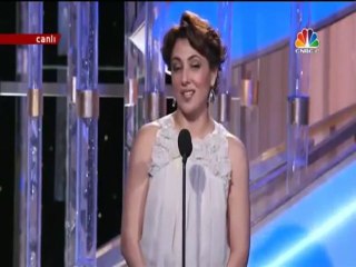 Meltem Cumbul Altın Küre Ödül Töreni'nde Sahneye Çıktı