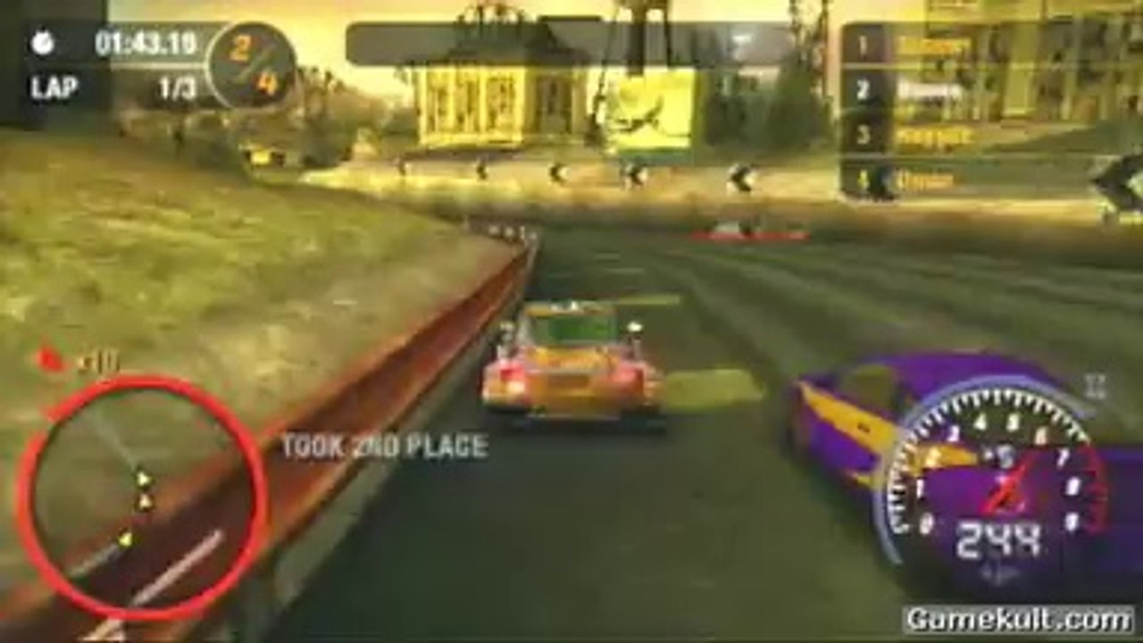 Need For Speed Most Wanted - Crash test