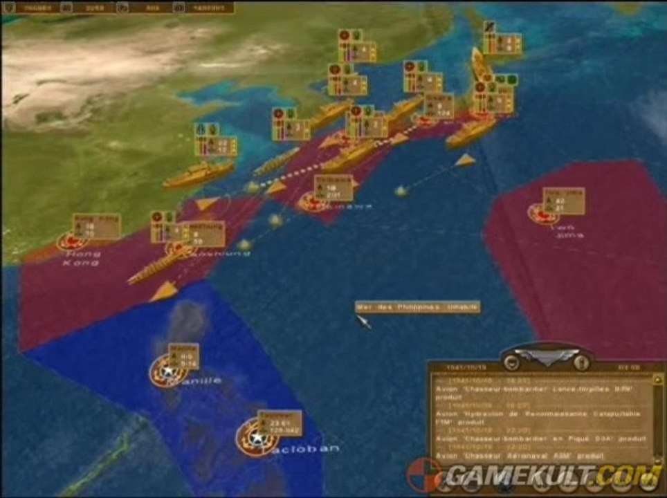 Pacific Storm - Des menus, encore des menus