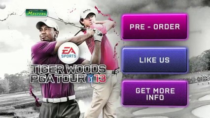 Tiger Woods PGA Tour 13 - Stance, Draw, Fade