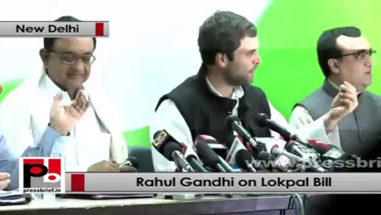 Rahul Gandhi: There are number of steps to  be taken, Lokpal is one of them