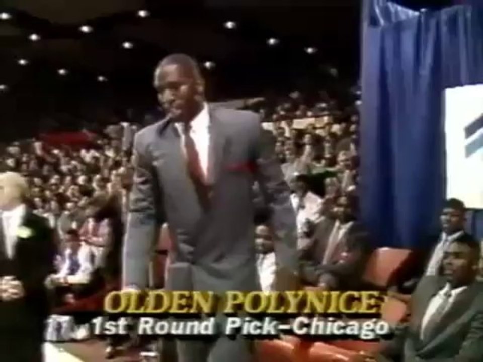 1987 NBA Draft - 8 - Olden Polyniceselect by Chicago Bulls, Virginia
