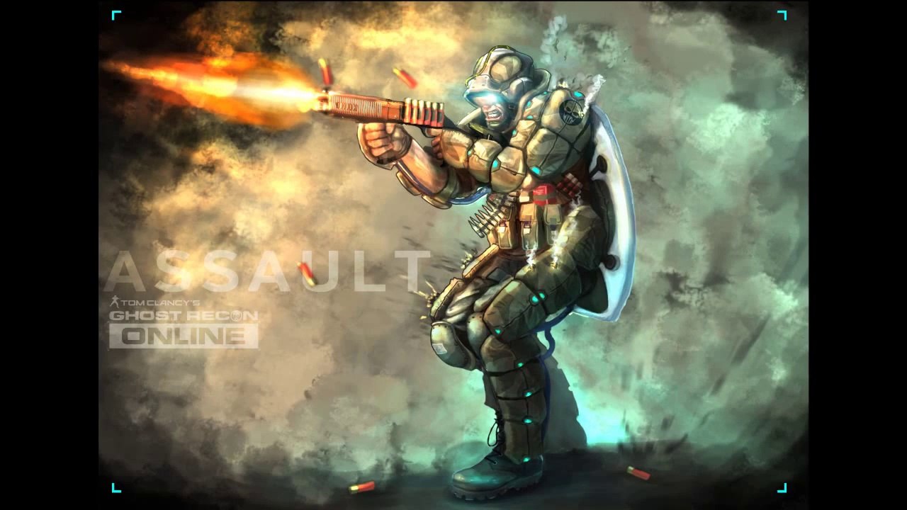 Tom Clancy's Ghost Recon Phantoms - Assault Class Speed Drawing