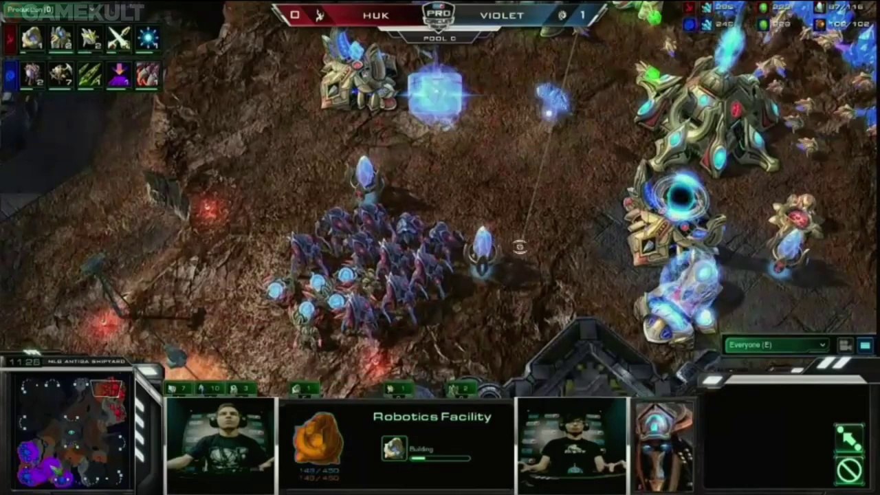 StarCraft II : Wings of Liberty - [MLG 2012] Huk versus Violet #2 (poules)