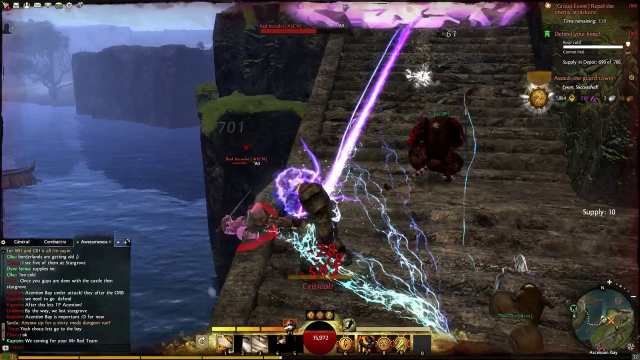 Guild Wars 2 - WvW - Jusqu'au fond des océans