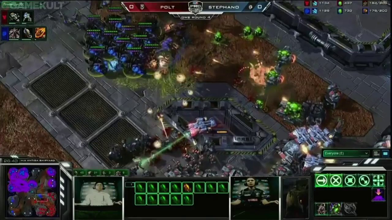 StarCraft II : Wings of Liberty - [MLG 2012] Polt vs Stephano #1 (Open Bracket)