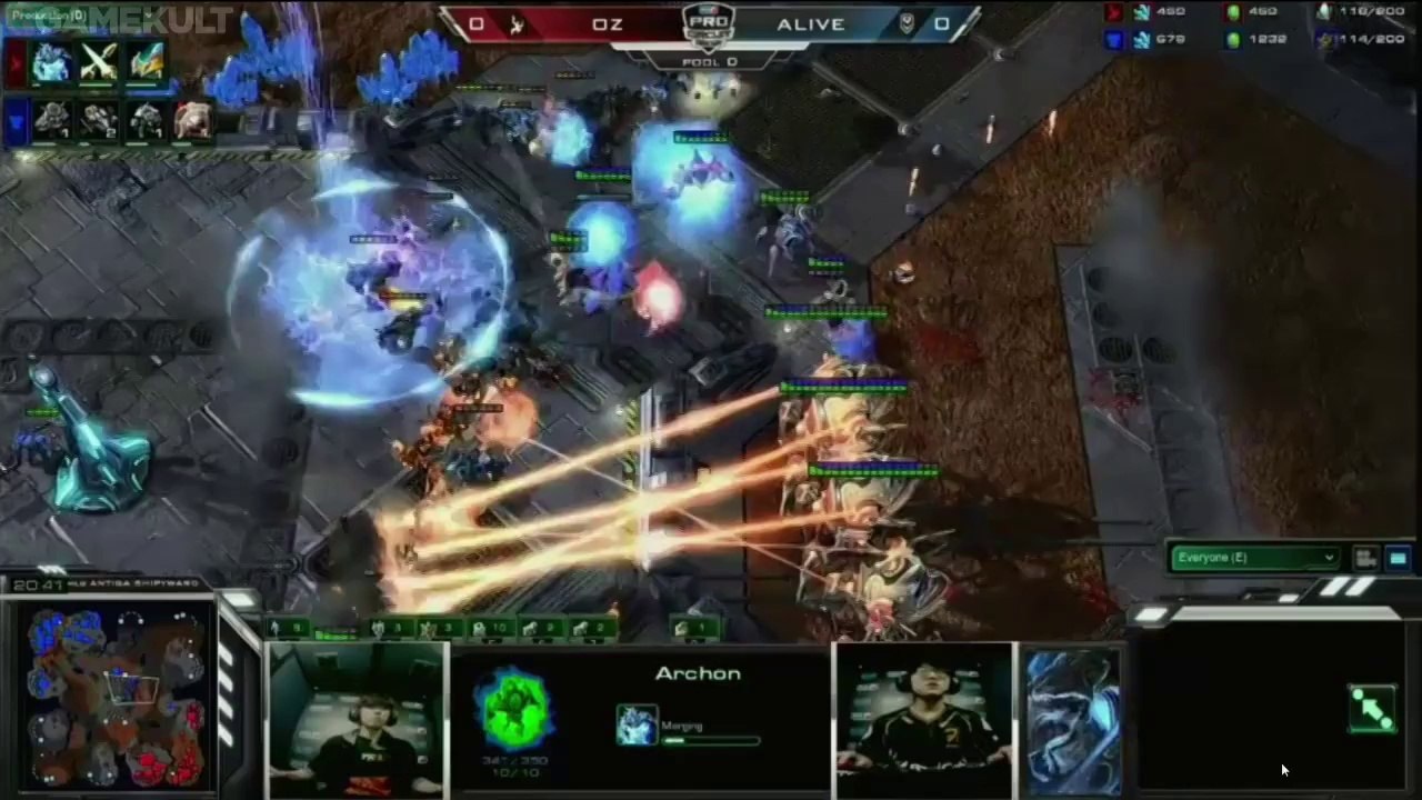 StarCraft II : Wings of Liberty - [MLG 2012] Oz vs Alive #1