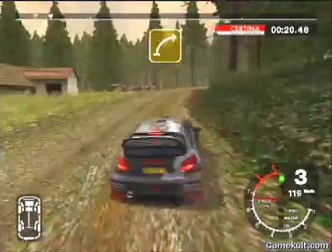 Colin McRae Rally 2005 - Petit tour en 206