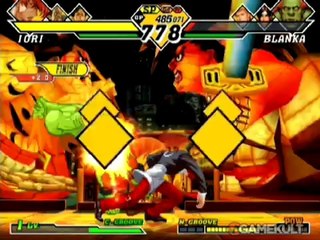 Capcom VS. SNK 2 EO - Iori rosse Blanka