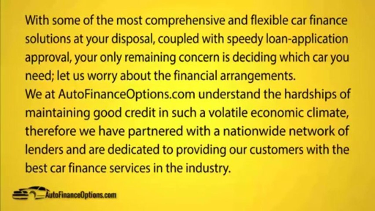 Bad Credit Car Loans _ Financing Available Today