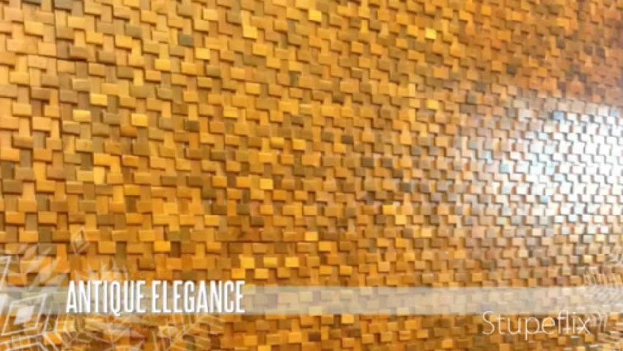 Thiết kế nội thất - Trang trí nội thất với Gạch Mosaic Gỗ - Độc đáo & Sang trọng