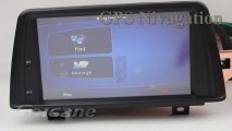 8 inch touch screen BMW F30 aftermarket sat nav system with rear view camera