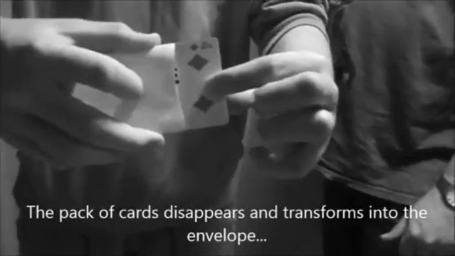 Tour de magie : Envylope (Explication)