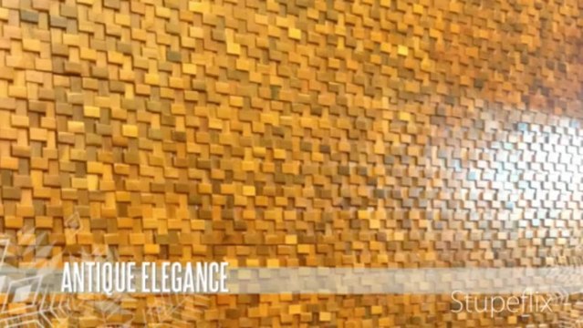 Thiết kế nội thất - Trang trí nội thất với Gạch Mosaic Gỗ - Độc đáo & Sang trọng