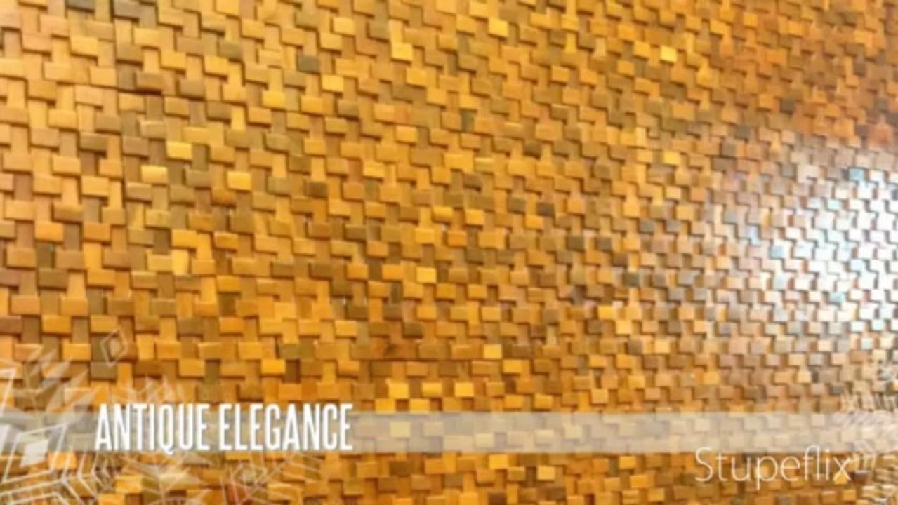 Thiết kế nội thất - Trang trí nội thất với Gạch Mosaic Gỗ - Độc đáo & Sang trọng