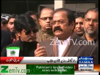 It will take about 6 months to year for new constiteuncy in Punjab . Rana Sanaullah