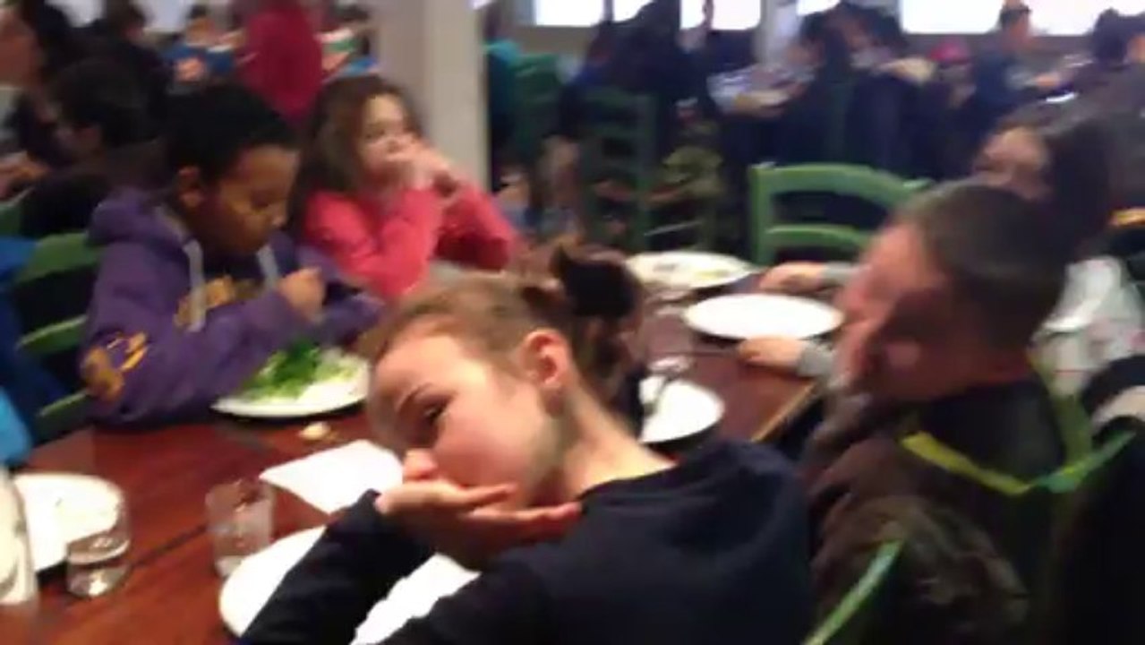 Au restaurant ce midi