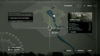 Tomb Raider - Sommet - Géocache 1