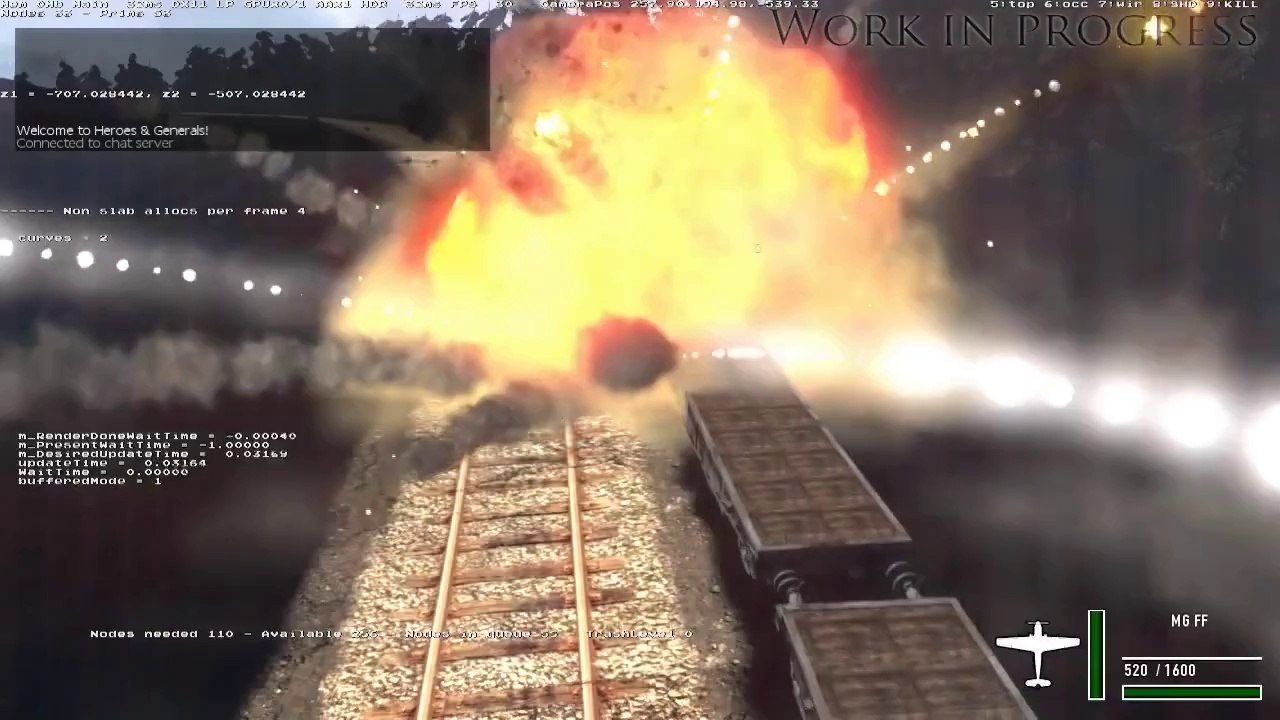 Heroes & Generals - Beta Videolog 3 : Crace Diet