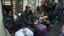 En Metro y sin pantalones
