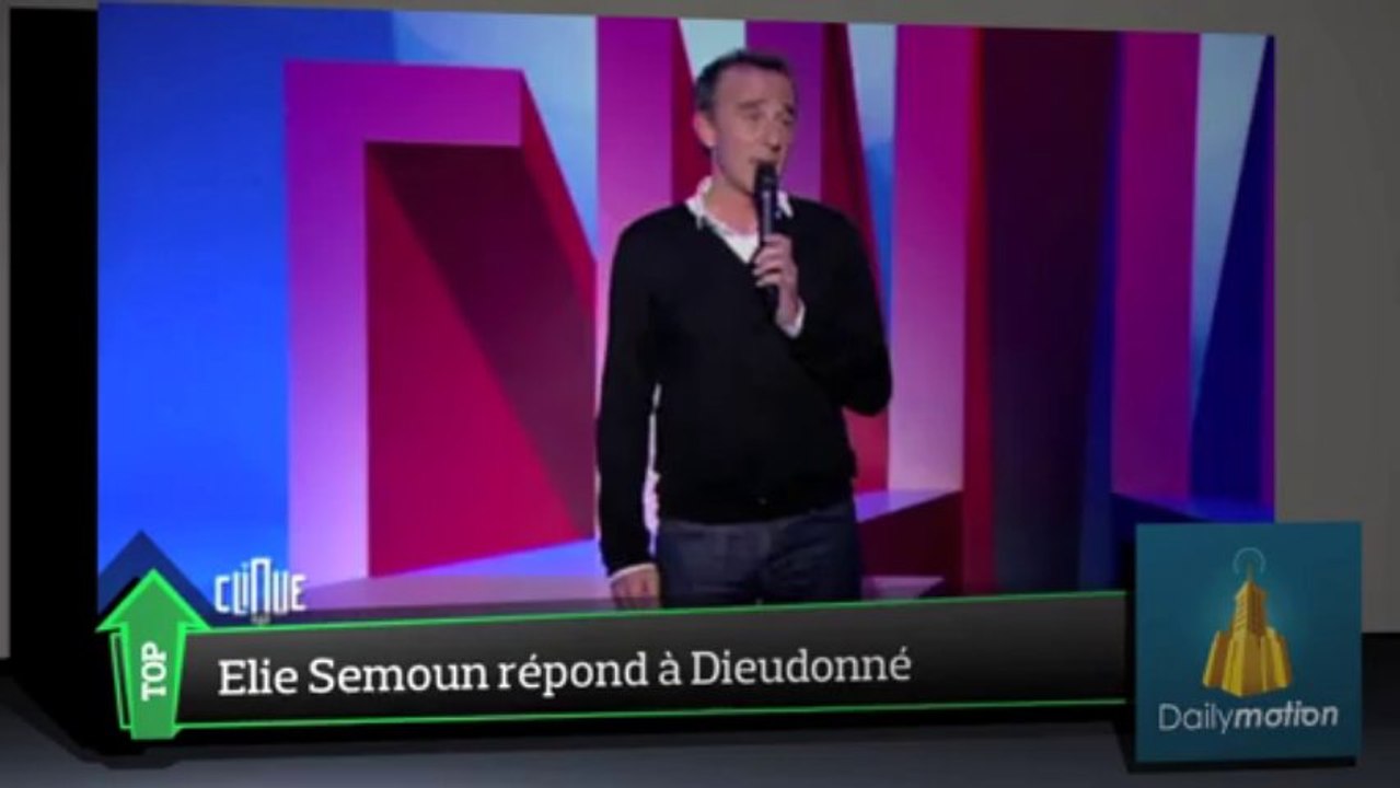 Top Media : Elie Semoun règle ses comptes avec Dieudonné
