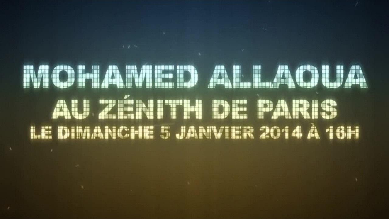 Concert 05/01/2014 au zénith de paris