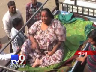Watch How woman struggling to fight obesity ? , Gondal -  Tv9 Gujarat