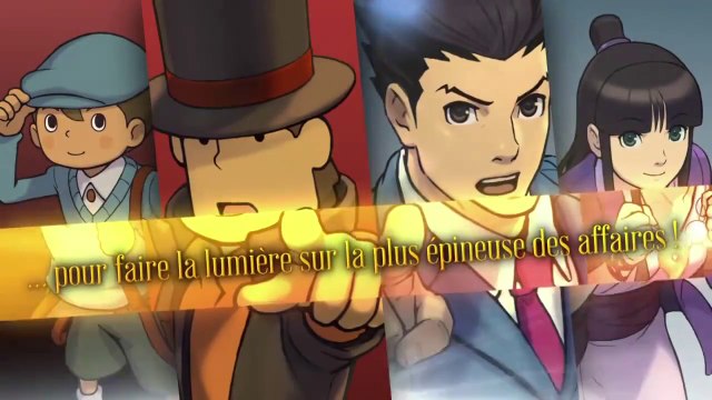 Professeur Layton vs. Phoenix Wright: Ace Attorney - Trailer d'annonce Europe