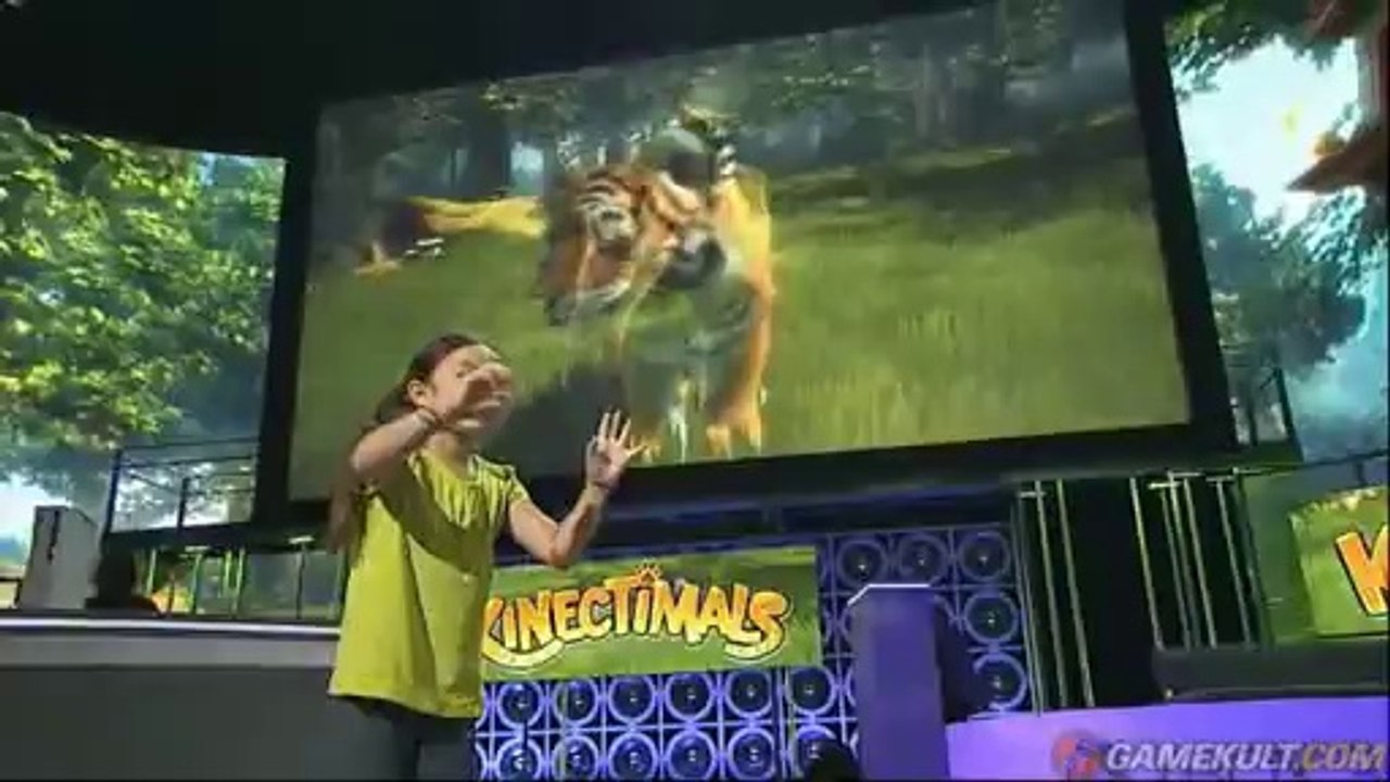 Kinectimals - E3 2010 press briefing