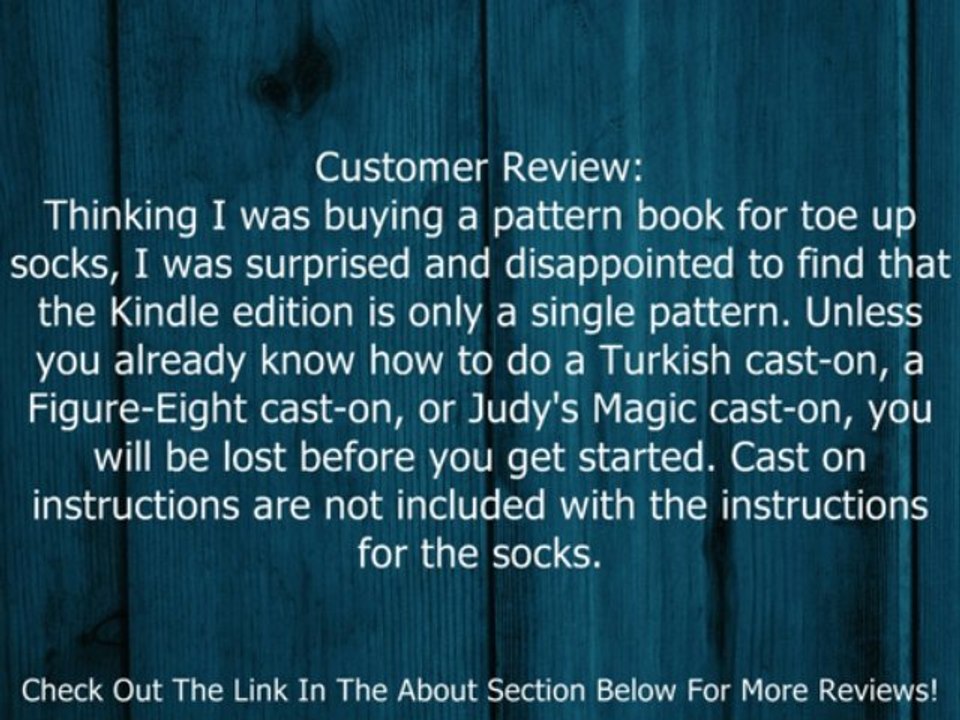 Socks from the Toe Up: Essential Techniques and Patterns from Wendy Knits Review