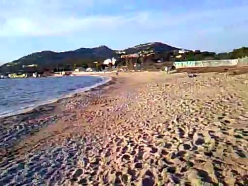 Plage de l'almanarre.(var)
