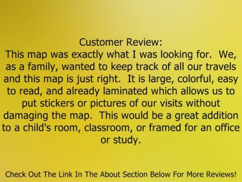 US Rolled Map (M Series World Wall Maps) Review