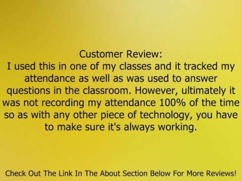 i>clicker student remote (Gen1): Radio Frequency Classroom Response System Review