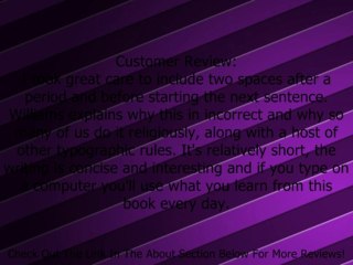 The Pc is Not a Typewriter Review