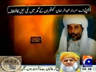 JUI-F MPA Sardar Abdul Rehman Khetran surrenders to police, recoverd personal Prison jail