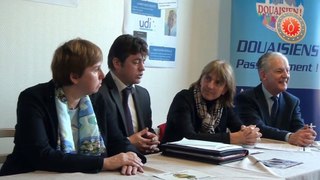 Municipales à Douai : Alliance entre Christophe Bataille (UDI) et Françoise Prouvost (UMP)