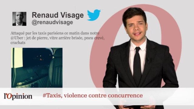 #tweetclash : #Taxis, violence contre concurrence