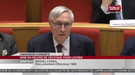 M. Daniele Meini, président d'Ecomouv' SAS, et des représentants du consortium Ecomouv' - Audition