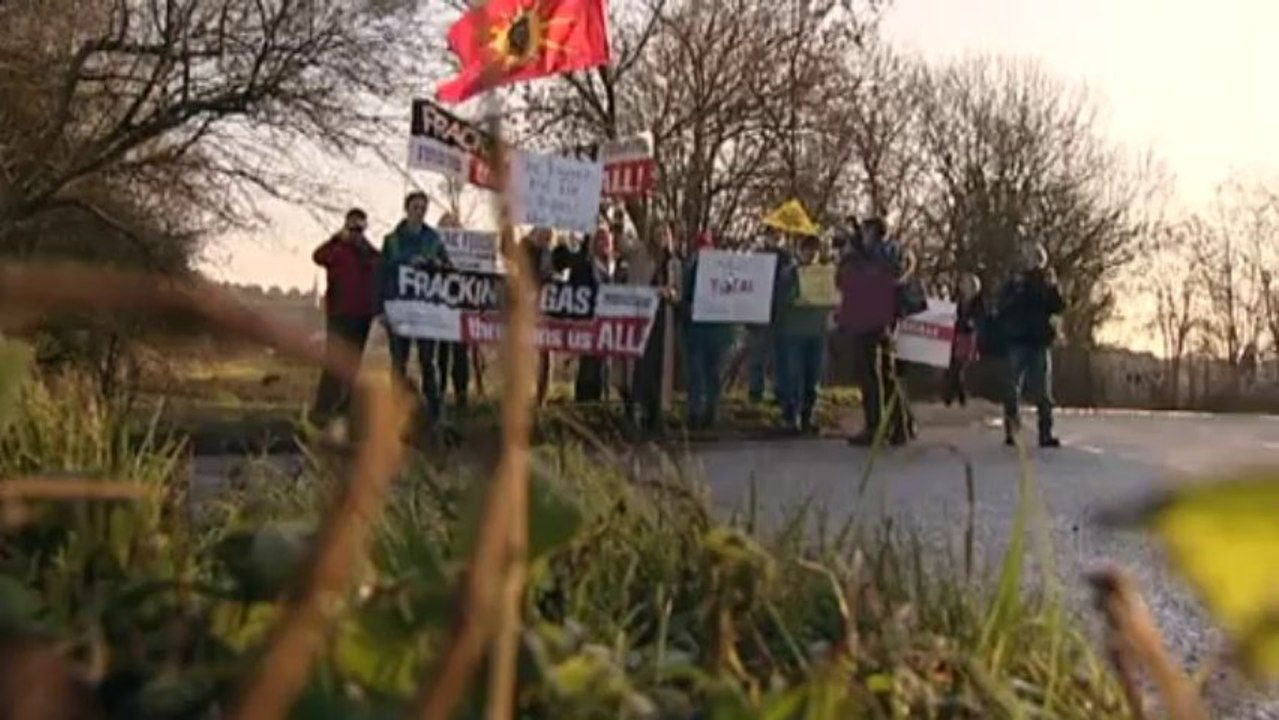 Protester speaks out over 'dangerous' fracking