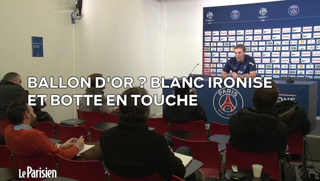 Ribéry ballon d'or ? Blanc ironise et botte en touche